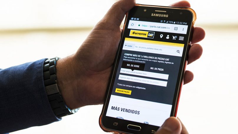 Ventas de repuestos de Ferreyros a través de internet se disparan