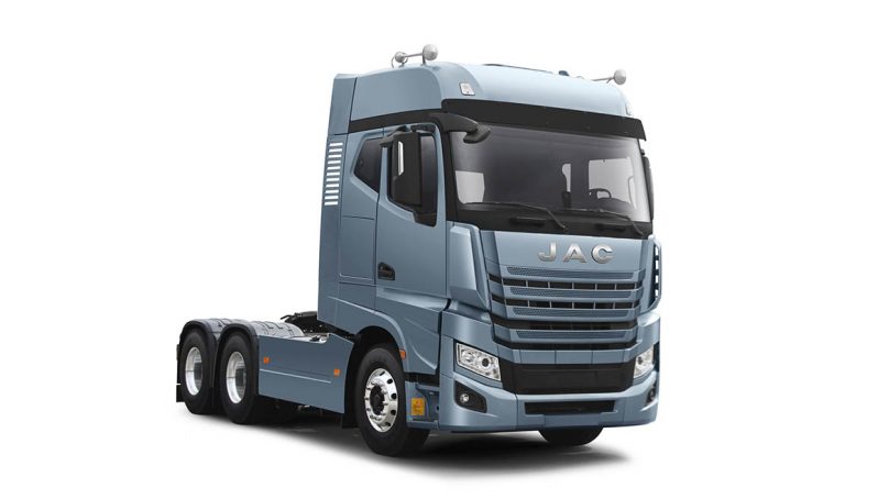 JAC presentó su tractocamión más potente en el Perú Cargo Week