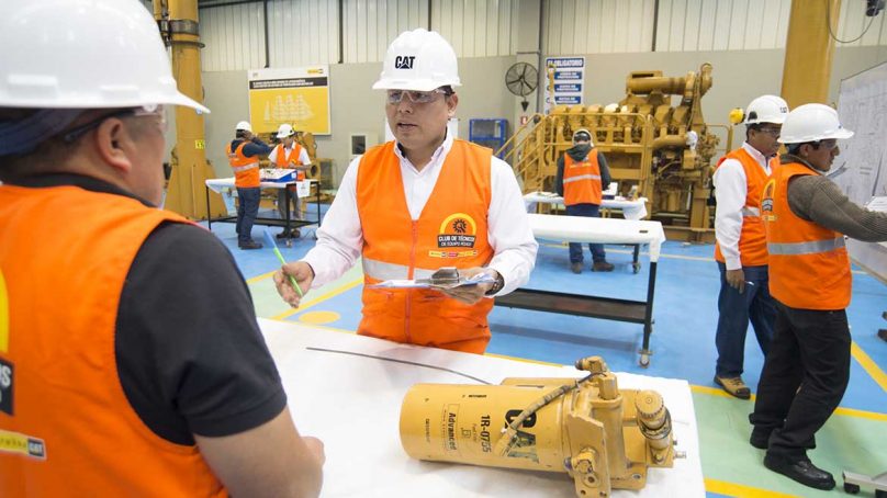Técnicos de diez regiones compiten por el título de “El Mejor Técnico de Equipo Pesado del Perú”