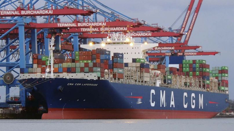 Naviera francesa CMA-CGM recibirá los primeros megaportacontenedores a GNL en 2019