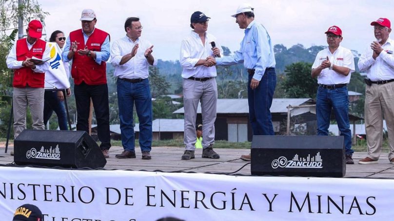 Avanza la electrificación en Madre de Dios