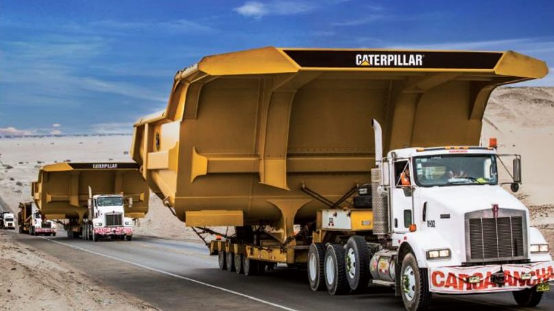 Invierten más de US$100 millones en compra de 50 equipos Caterpillar para Mina Justa