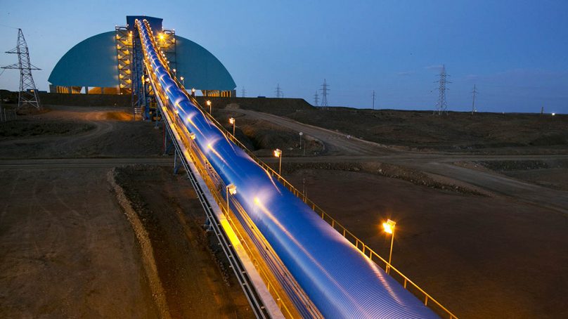 Quellaveco contará con sistema de fajas transportadoras de 3.8 km de longitud para acopio de mineral