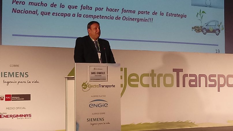 Osinergmin: Perú tiene capacidad de sobra para abastecer de energía a la electromovilidad