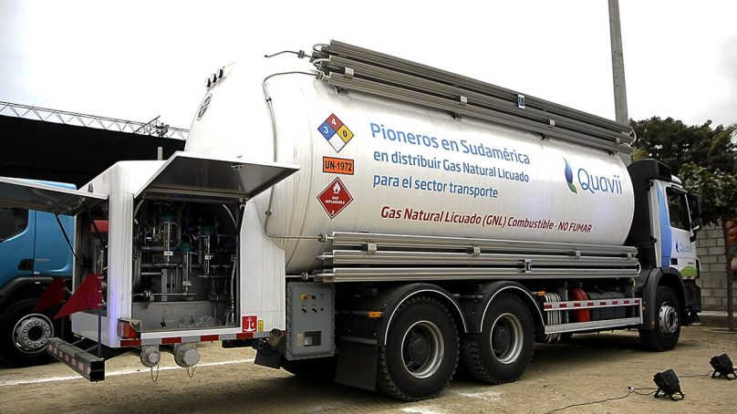 La apuesta de Quavii por el transporte pesado con GNL