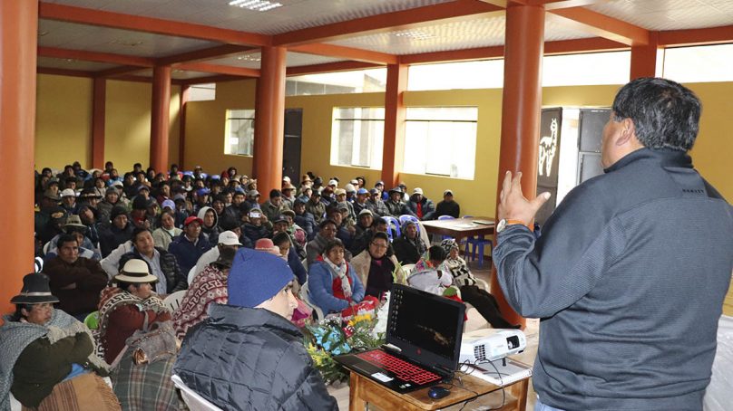 Macusani Yellowcake desea dialogar con presidente regional electo de Puno, Walter Aduviri