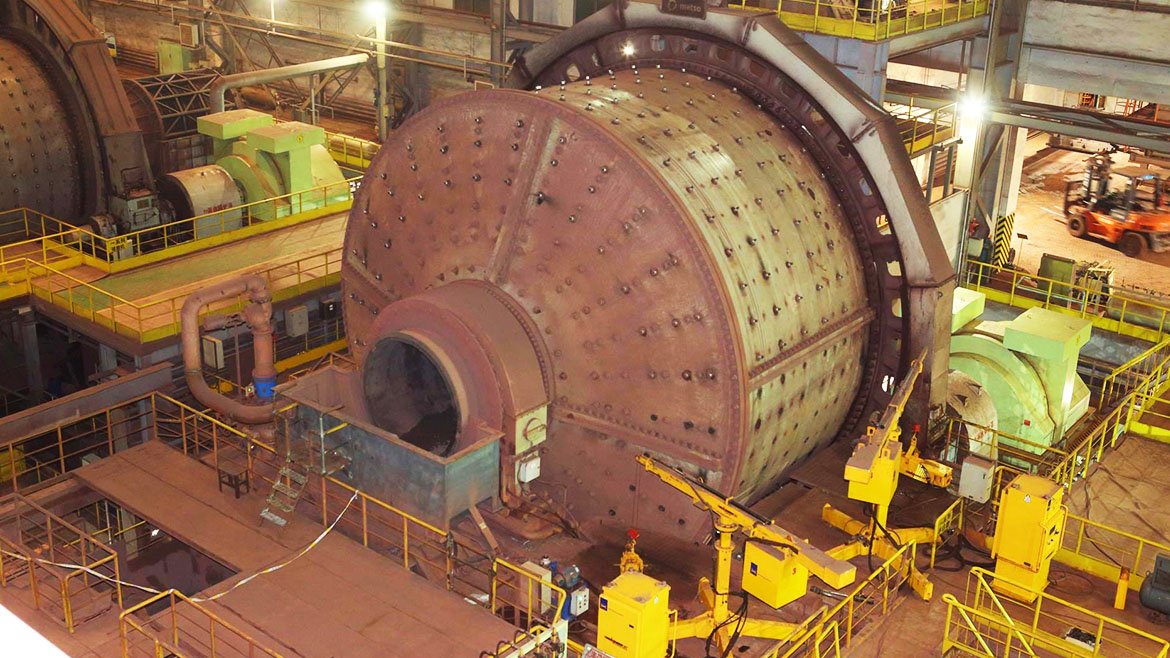 Metso Perú instala en estos momentos un molino SAG de 11 m de diámetro en Toromocho