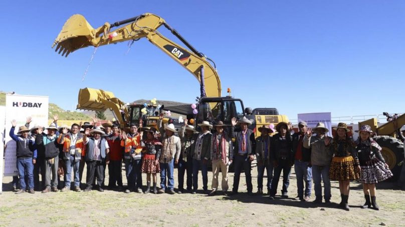 Hudbay invierte S/ 5.7 millones en maquinarias para el impulso agrícola de Chamaca