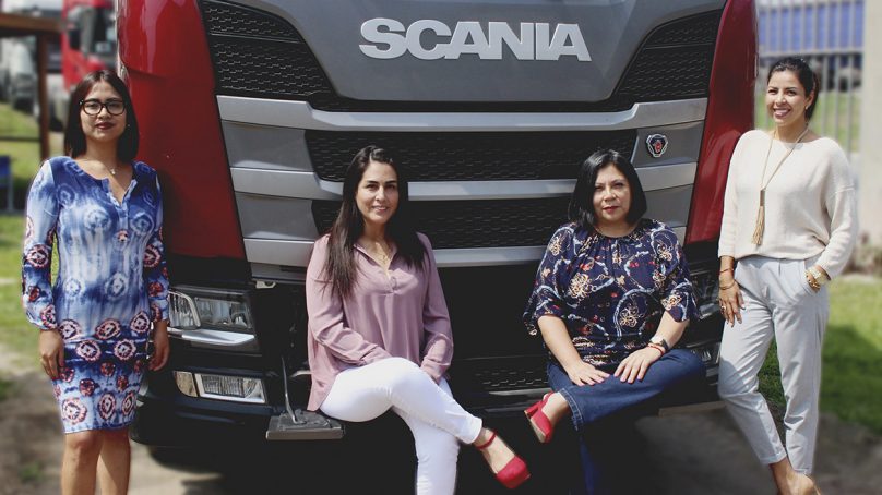 Mamás Todoterreno de Scania demuestran que el transporte no solo es cosa de hombres