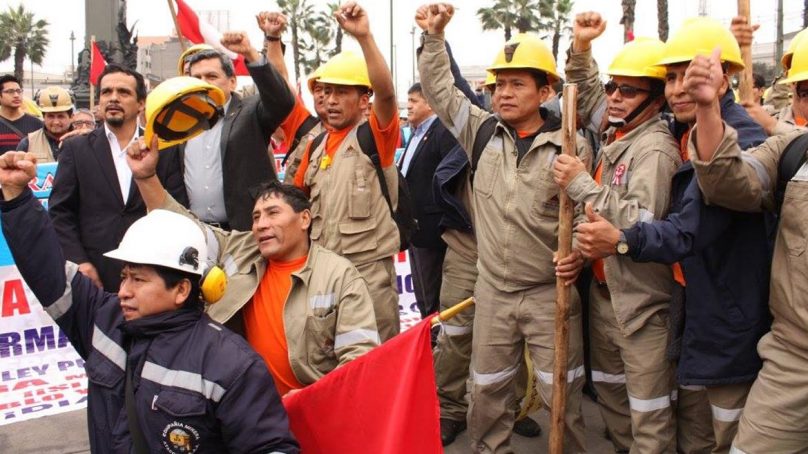 Gremio de trabajadores mineros convoca huelga nacional para el 27 de noviembre