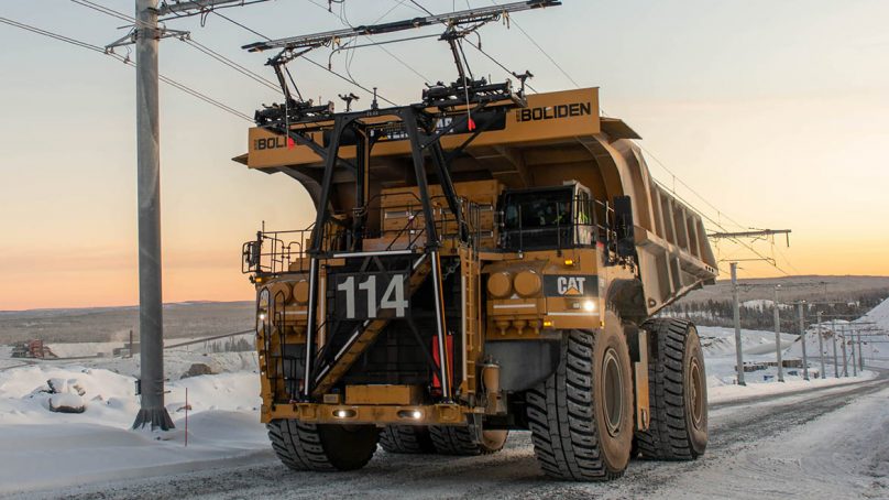 Caterpillar estrena formalmente su sistema de asistencia ‘trolley’ para camiones mineros